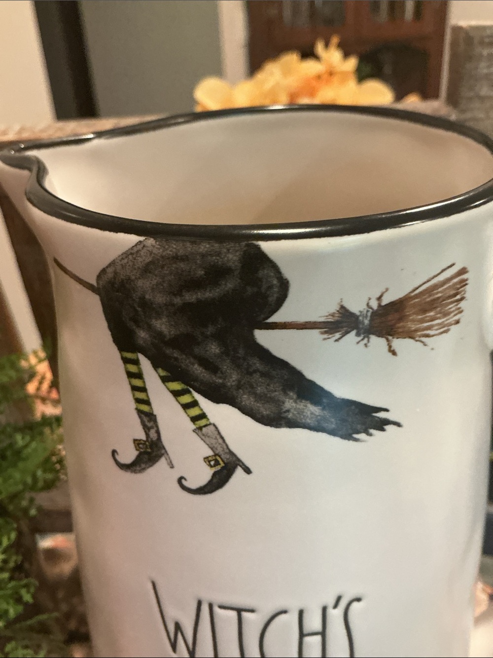 EUC - Rae Dunn WITCH’S BREW Halloween Pitcher - No Bundling - Picture 3 of 6